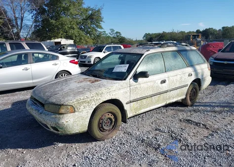 1997 Subaru Legacy L/Postal Right-Hand Drive из США, поврежденный, VIN 4S3BK4359V7305528
